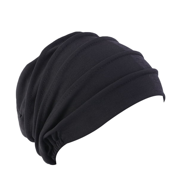 Minnieouse Gorro de pelo elástico, gorros, tocados, tocados ajustables a la moda, accesorios de ropa para exteriores, turbante, envoltura para la cabeza Sombreros Negro Minnieouse AP011167-01