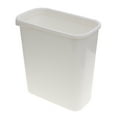 thumbnail image 4 of FRCOLOR White Plastic Trash Can for Garbage Use Multifunctional Waste Bin Perfect for Small Spaces 2.5 Gallon, 4 of 8