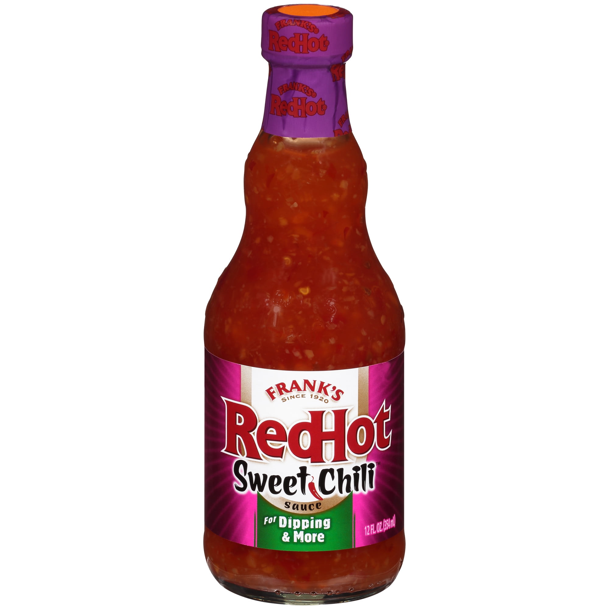 Frank&amp;#39;s RedHot Sweet Chili Hot Sauce, 12 fl oz - Walmart.com