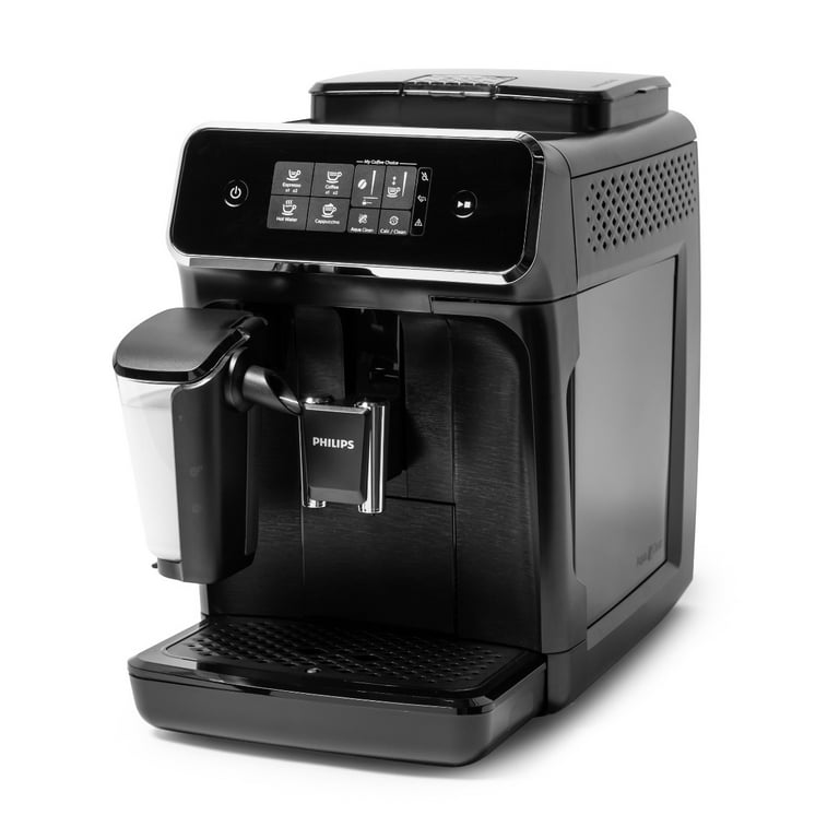 Philips 2200 Series Automatic Coffee Machine, Piano Black - Worldshop