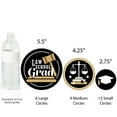 thumbnail image 3 of Big Dot of Happiness Law School Grad - Future Lawyer Graduation Party Giant Circle Confetti - Party Decorations - Large Confetti 27 Count, 3 of 7