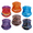 Multicolor-2, variant on 6 Pack Headwear Neck Gaiter Face Mask Bandana Scarf Balaclava for men women