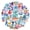 1A, variant on 35pcs-50pcs Colorful Animal Stickers Marine Life Stickers Cute Sea Creature Stickers for Laptops Phones Suitcases