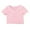 Pink, variant on KAUOD Girls Toddler Baby Cotton Ribbed Crop Top Short Sleeve T-Shirt Summer Casual Solid Pullover Tee Trendy Kids Clothing
