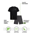 thumbnail image 2 of RBX Boys Short Sets Soft Short Sleeve Kids Athletic Shirt and Basketball Shorts 2 Piece Set, 2 of 7