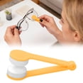 thumbnail image 1 of Lens Cleaning Pliers Microfiber Glasses Cleaning Portable And Reusable Cleaning With Soft Brush Suitable For Glasses And All Types Of Lens, 1 of 6