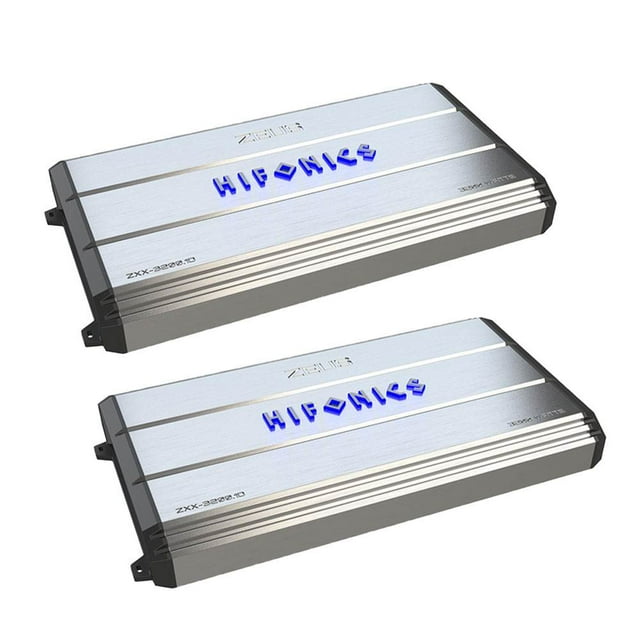 Hifonics Zeus 3200Watt Max Class D Monoblock Car Audio Amplifier (2
