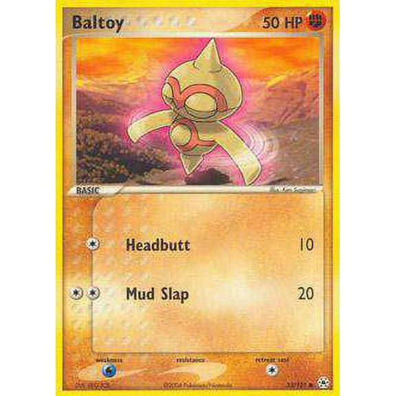 Pokemon Hidden Legends Common Baltoy #53