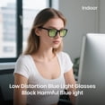 thumbnail image 3 of Gafas de luz azul Cyxus 8082G01 con protección UV verde claro, 3 of 7