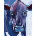 thumbnail image 3 of Seay, Anne 15x18 Black Modern Framed Museum Art Print Titled - Purple Cow, 3 of 5