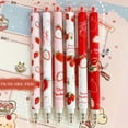 thumbnail image 3 of unbrand Stylos Gel Rétractables, 0,5 mm, Encre Parfumée Fraise Sucrée, Lot de 6, 3 of 5