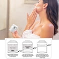 thumbnail image 5 of Airless Pump Bottle Empty Airless Cosmetic Container, Airless Pump Jars 15/30/50Ml, Vacuum Cream Box Press Type Face Cream Sub-Bottling Vacuum Press Bottle,Refillable Cream Makeup Accessories, 5 of 5
