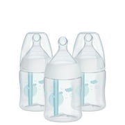 NUK Smooth Flow Pro Anti-Colic Baby Bottle, 5 oz, 3-Pack