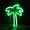 Green, variant on LED Neon Night Light, Signs Neon Lights Wall Decorative Night Light for Kids Bedroom Battery and USB Powered