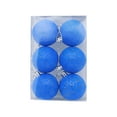 thumbnail image 3 of 6Pcs Christmas Tree Balls Ornaments Macaron Balls Hanging Ornament Shatterproof Pastel Christmas Decor Ball Baubles Xmas Tree Decorations - Blue, 3 of 5