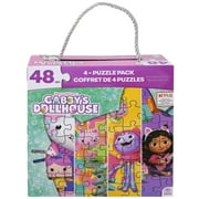 Gabby's Dollhouse 4-pk Puzzles