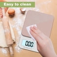 thumbnail image 4 of AGCAN Digital Food Scale Grams and Ounces, 22lb Digital Kitchen Scale with 6 Units and Tare Function, 0.1g Precise Graduation, Stainless Steel Food Scale for Baking, Cooking, Dieting and Meal Prep, 4 of 8