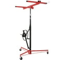 thumbnail image 3 of Convenient 11FT Drywall Panel Lift , Square Tube Base, 150lbs Load Capacity - Easy One Person Operation,Black+Red, 3 of 10