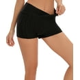 thumbnail image 3 of RUNNING GIRL Women High Waist Yoga Shorts Butt Lift Workout Shorts Black S, 3 of 7