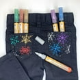 thumbnail image 2 of MARVY UCHIDA® DECO JUST GLITTER PREMIUM FABRIC MARKER 2 PACK, 2 of 5