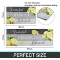 thumbnail image 3 of Lemon Kitchen Rugs Set 2 Pieces Non Slip Kitchen Floor Mats Farmhouse Washable Rugs for Kitchen Lemon Decor 17"x47"+17"x24", 3 of 7