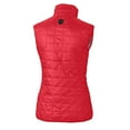 thumbnail image 3 of Women's Cutter & Buck Scarlet Ohio State Buckeyes Vault Rainier PrimaLoft Eco Full-Zip Puffer Vest, 3 of 3