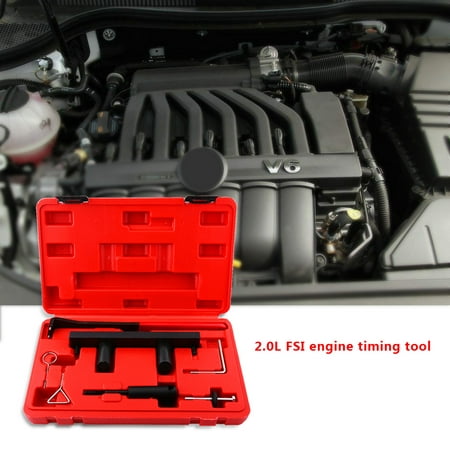 HURRISE 7pcs Car Engine Camshaft Alignment Timing Tool Kit for AUDI VW 2.0L FSi , Engine Timing Tool, Timing Setting (Best Car Eq Settings)
