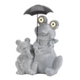 thumbnail image 2 of FROGS UNDER UMBRELLA SOLAR DECORATION, 2 of 2