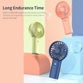 thumbnail image 4 of Yoobao Y-F3 USB Fan Rechargeable Handheld Mini Fan Desktop 3-level Small Fans Electrical Fan White 3000mAh, 4 of 7