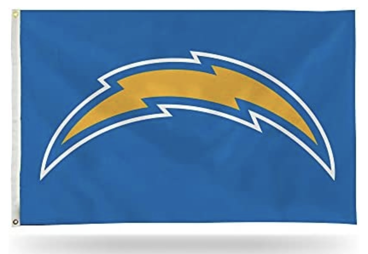 Los Angeles LAC Pro Football Team Flag 3 x 5 Tailgate Flag Mancave