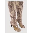 thumbnail image 2 of Women's Open Toe Thong Stiletto Knee High Heels, 2 of 5