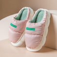 thumbnail image 1 of Zapatillas de algodón para el interior del hogar, zapatillas cálidas para el invierno para mujer, zapatillas con suela de pétalos, zapatillas de algodón, 1 of 6