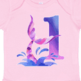 thumbnail image 4 of Inktastic 1st Birthday Mermaid Tail Boys or Girls Baby Bodysuit, 4 of 5