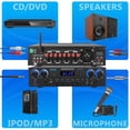 thumbnail image 2 of Amplificador de cine para el hogar y receptor estéreo 800W Pyle, 2 of 8