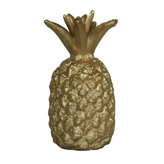 7.5 lbs Gold Cast Iron Pineapple
