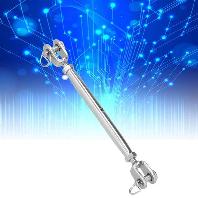 Closed Body Turnbuckles Jaws, Durable Jaw Turnbuckle Rust Resistance Weather For Sailing M6,M10,M16