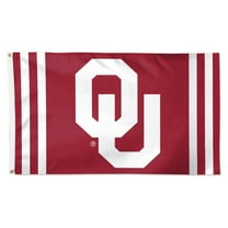 WinCraft Oklahoma Sooners 3' x 5' Vertical Stripe Deluxe Single-Sided Flag