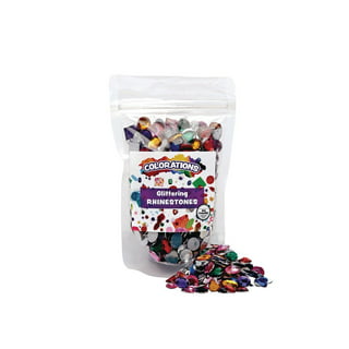 600 Multicolor Acrylic Star Beads 12mm with 2mm Hole