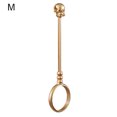 thumbnail image 1 of Toystoory Clip de anillo Manos libres Soporte de anillo universal Ajustable Latón Mano Joyería Clip Decoración encendedores oro 17 mm Toystoory HA003795-02, 1 of 1