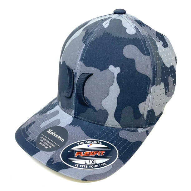 Hurley Men's DriFIT Phantom Camo Camouflage Flex Fit Hat Cap