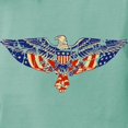 thumbnail image 3 of CafePress - EAGLE RETRO Womens Comfort Colors Shirt - Womens Comfort Colors® Shirt, 3 of 4