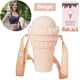 thumbnail image 2 of Botella 500ML Con Pajita Forma Helado A Prueba Fugas, 2 of 9