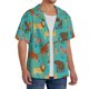 thumbnail image 2 of Fotbe Cute Animals Camisa Estampada de Manga Corta para Hombre, Casual de Verano, Estilo Playero, Sin Arrugas-Large, 2 of 5