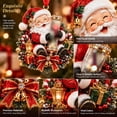 thumbnail image 6 of Clearance! Santa Christmas Cash Gift Holder Ornament, Christmas Money Holders for Cash, Christmas Tree Decorations for Stocking Stuffers Holiday Gift, 6 of 7