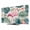 Pink, Green, Beige, variant on TV Cover Indoor, Flamingo Stretch TV Dust Cover Television Screen Protector, Vintage Summer Palm Leaves Tropical Botanical Elastic Polyester Display Covers, Monitor Slipcover for LED LCD TVs 24 Inch