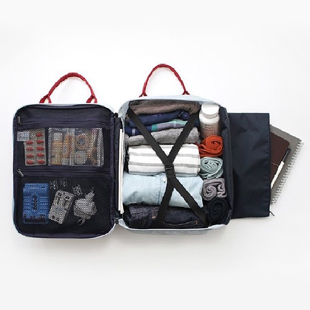 OULII Travel Sports Duffel Bag Blue 1Set Simple Design for Active Lifestyle