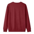 thumbnail image 4 of Abcomgle Boys Sweatshirts Size 10-12 Solid Long Sleeve Crewneck Kids Pullover Casual Fleece Youth Sweatshirt, 4 of 4