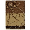 thumbnail image 2 of Rugsotic Carpets Hand Tufted Wool Eco-Friendly Area Rugs - 5'x8', Rectangle, Light Brown, Modern Contemporary Design, High Pile Handmade Anti Skid Rugs for Living Room, Bed Room (K00700), 2 of 5