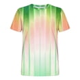 thumbnail image 4 of Wancir Chemises pour Hommes Liquidation Vente Hommes Mode Décontractée Imprimé Sport Manches Courtes Col Rond Blouses Chemises, 4 of 4