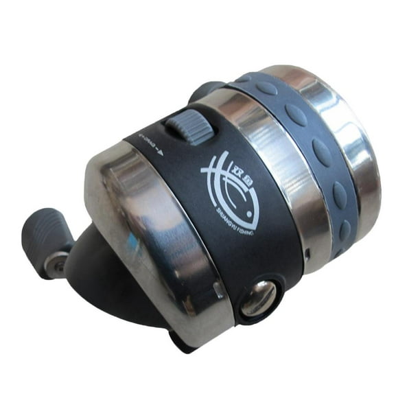Ultralight Fishing Reel Push Button sich drehende Rolle Right / Left Hand